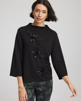 Embellished Structured Top