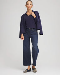 Ella V-Neck Pullover Sweater