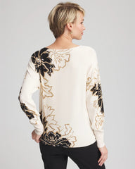 Ella Dolman Artisanal Pullover Sweater