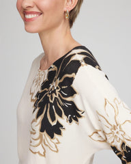 Ella Dolman Artisanal Pullover Sweater