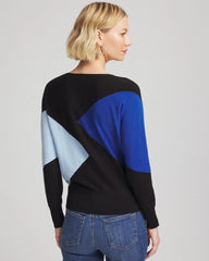 Ella Dolman Intarsia Pullover Sweater