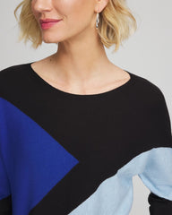 Ella Dolman Intarsia Pullover Sweater