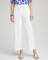 Lightweight Relaxed Straight Cropped Pants