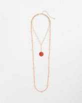 Convertible Beaded Pendant Necklace