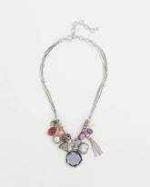 Short Aurora Charm Necklace