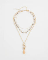 Convertible Rose Quartz Pendant Necklace