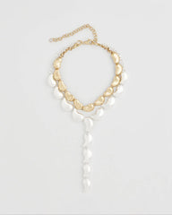 Convertible Mixed-Metals Y-Necklace