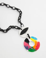 SYLCA® x Chico's Multi-Color Chain Toggle Necklace