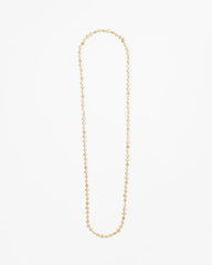 Gold Nugget Single Strand Necklace