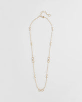 Equestrian Horsebit Long Link Necklace