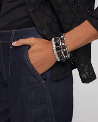 Reversible Round Stretch Bracelet