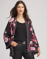 Short Floral Kimono