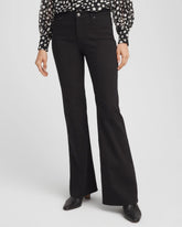 Petite Girlfriend Flared Leg Jeans