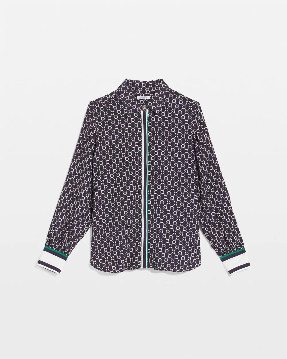 Faux Silk Twill Shirt