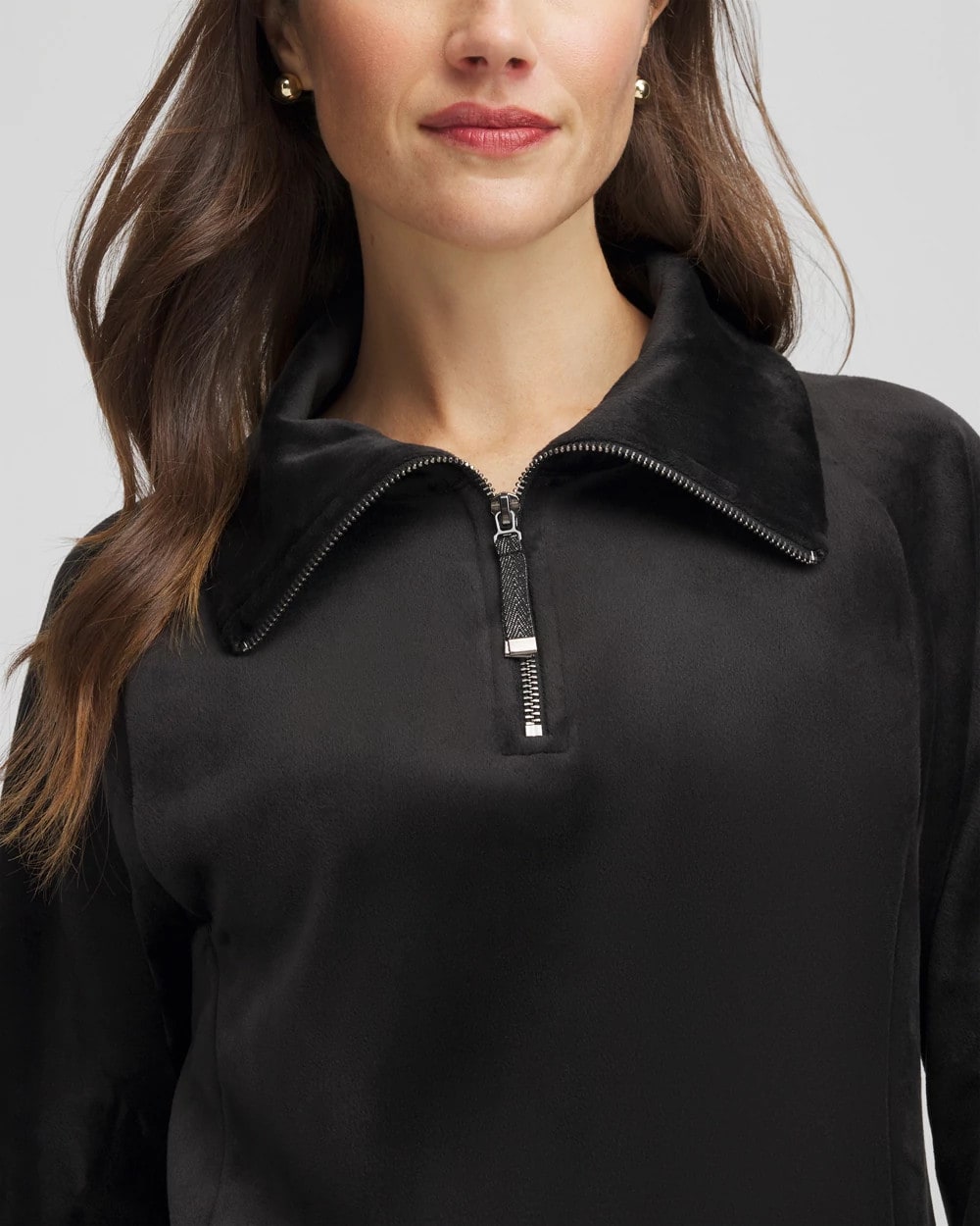 Zenergy® Velour Pullover