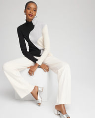 Ella Turtleneck Intarsia Sweater