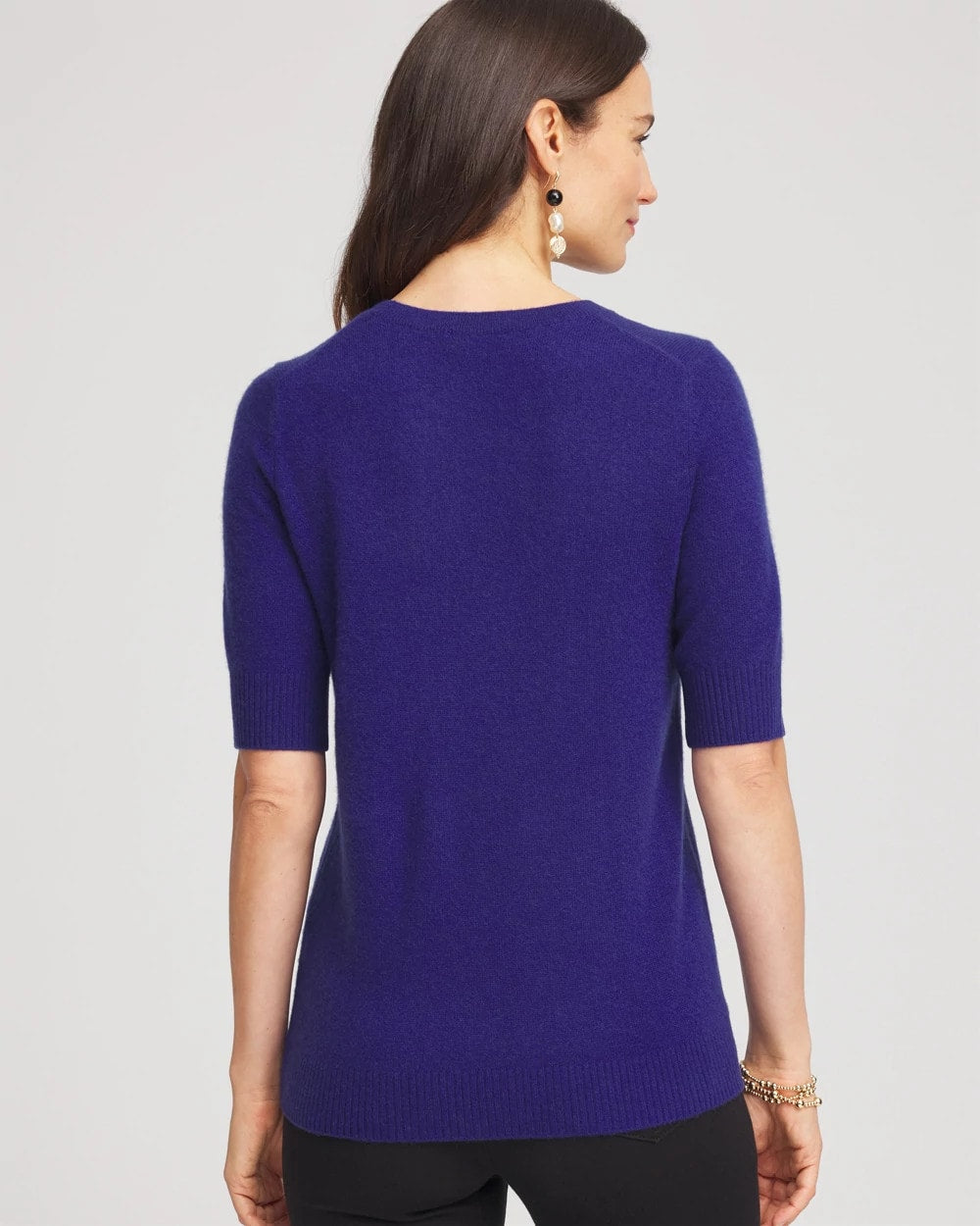 Crewneck Cashmere Pullover Sweater