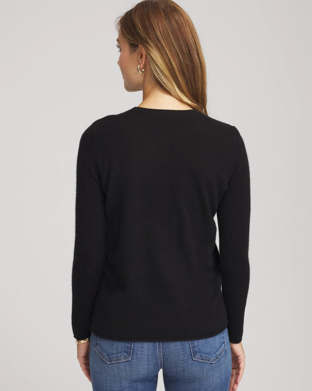 Crewneck Cashmere Pullover Sweater