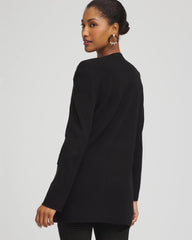 Button-Down Crewneck Coatigan