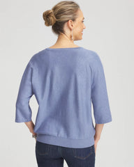 Dolman V-Neck Sweater