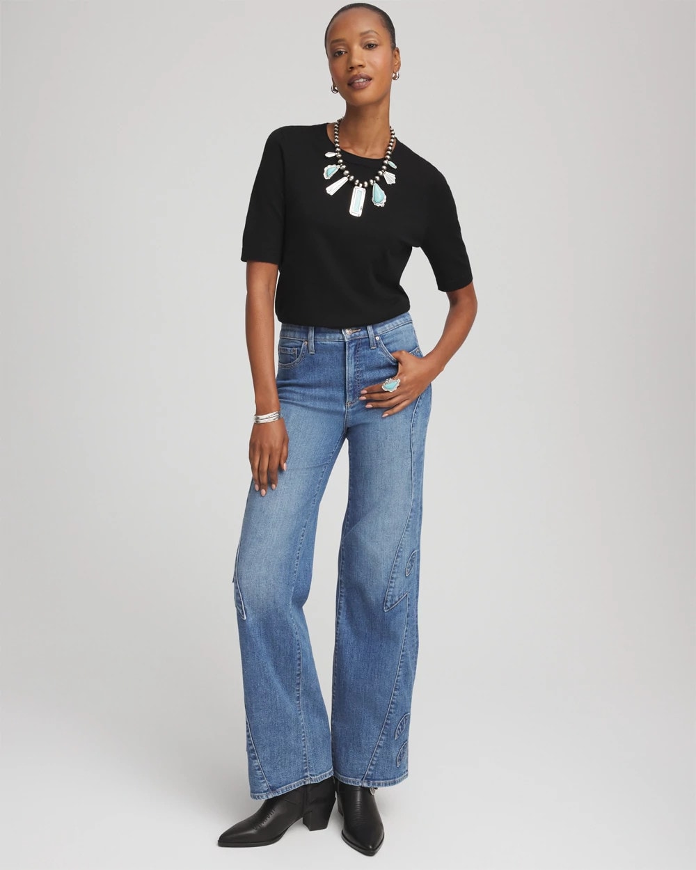 Ella Classic-Fit Sweater Tee