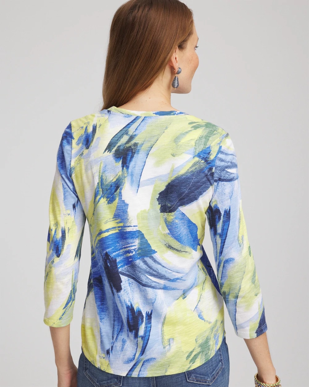 Slub 3/4 Sleeve Tee