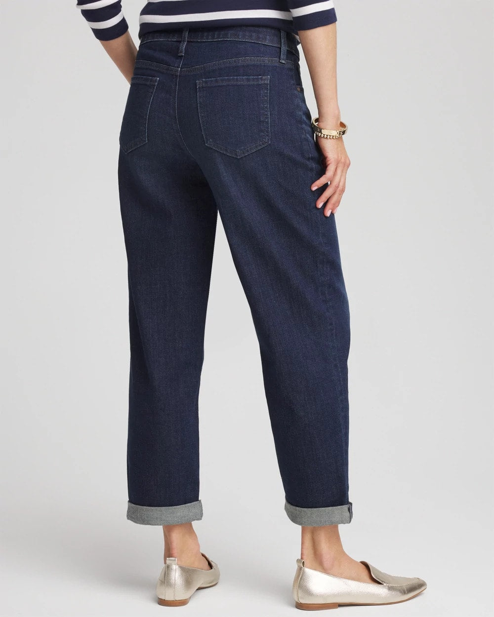 Cropped Boyfriend Jeans