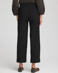 Emme Four Pocket Straight Cropped Pants