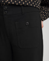 Emme Four Pocket Straight Cropped Pants