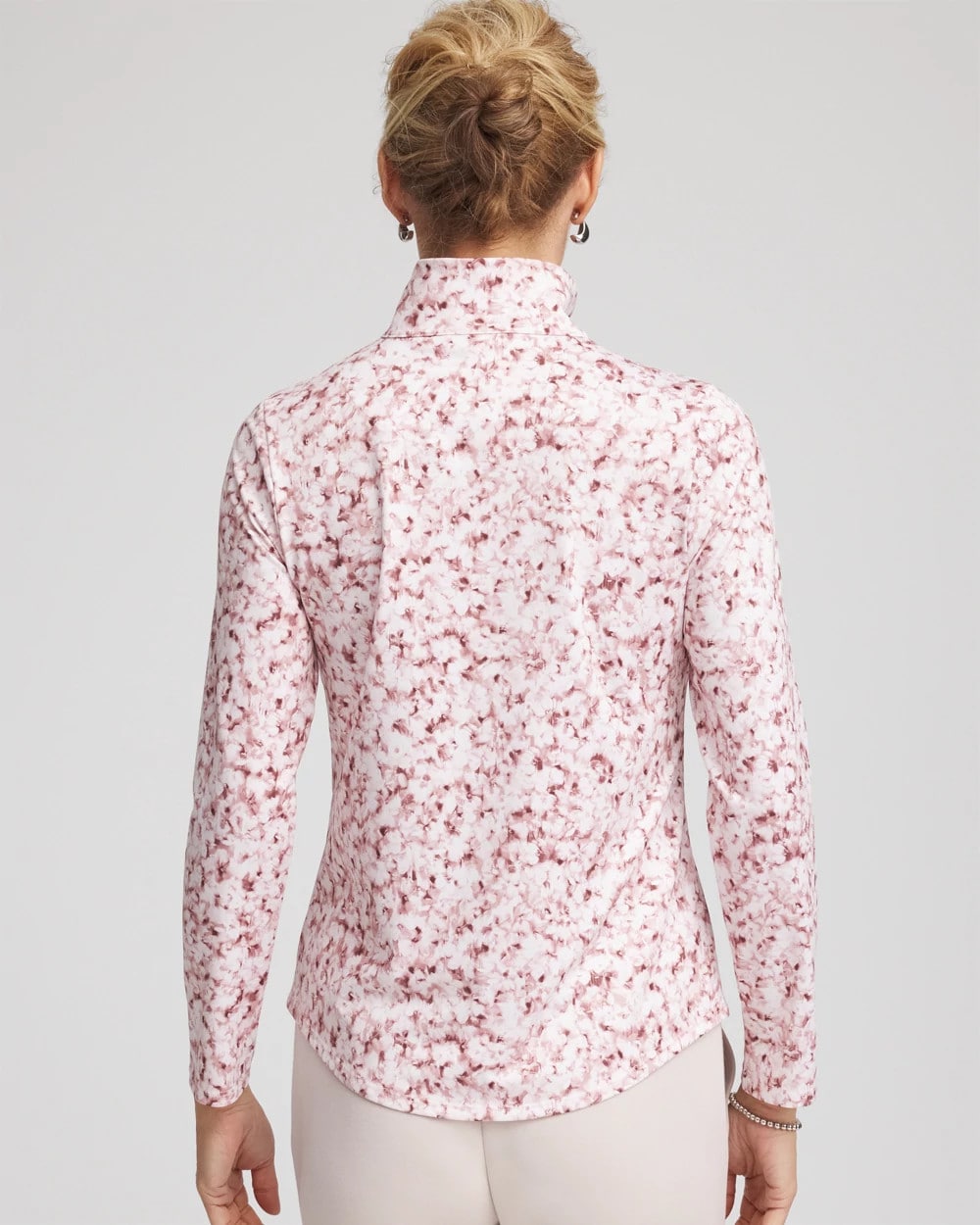 Zenergy® UPF Printed Zip-Front Pullover