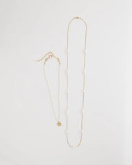 Convertible Faux Pearl Necklace