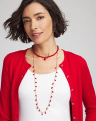 Convertible Red Necklace