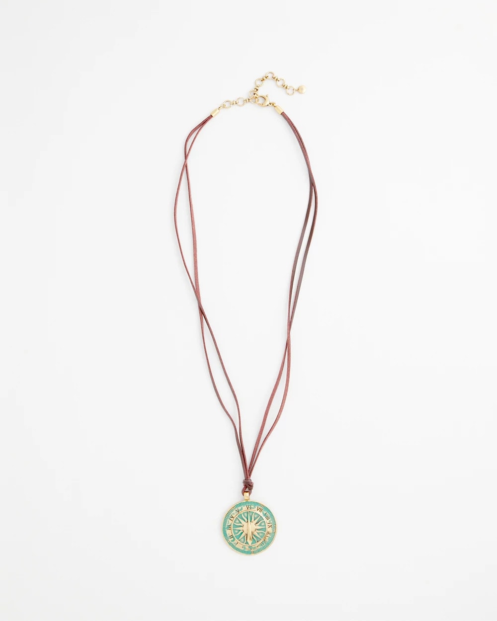 Sundial Medallion Pendant