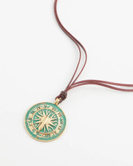 Sundial Medallion Pendant