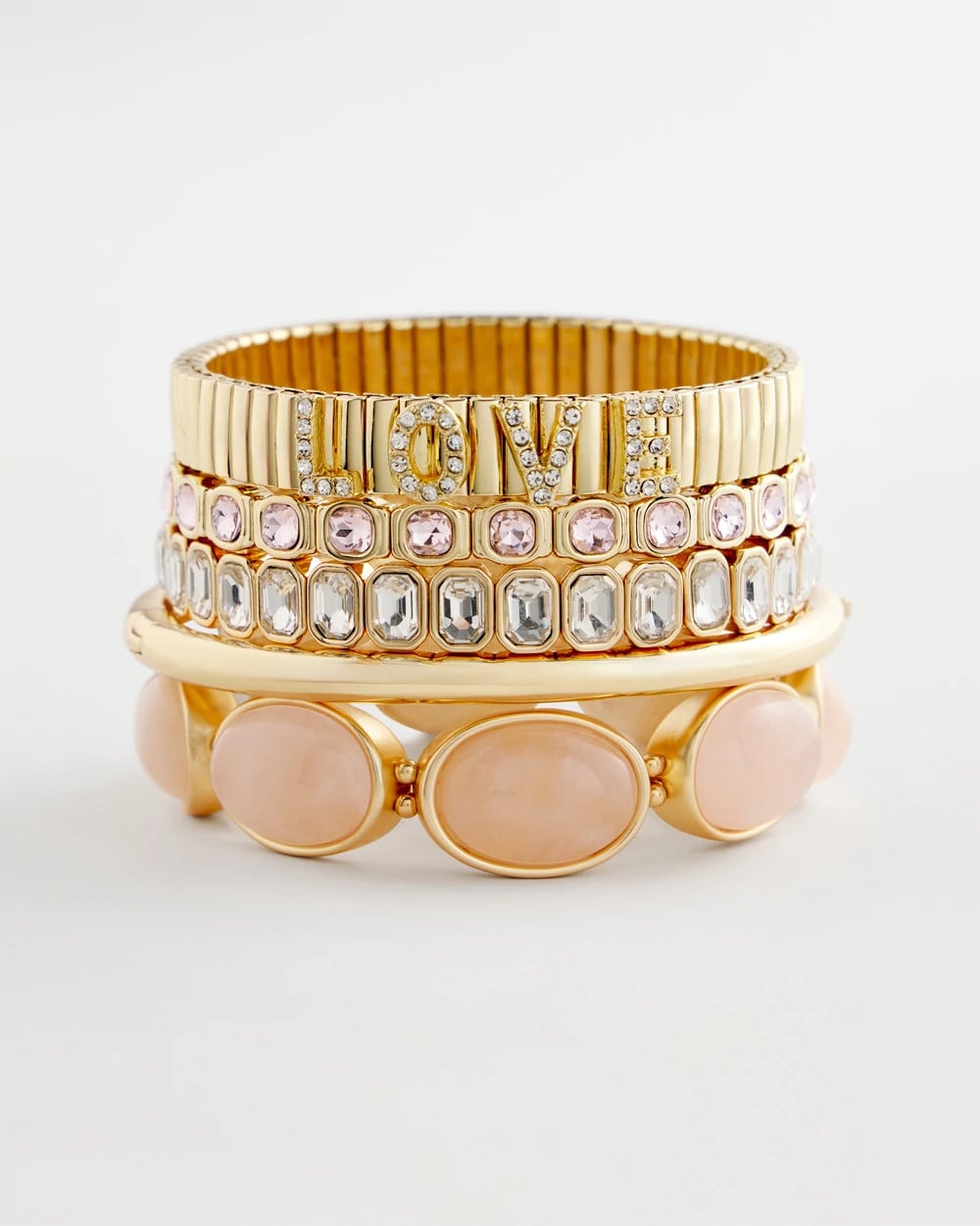 Quartz Stone Stretch Bracelet