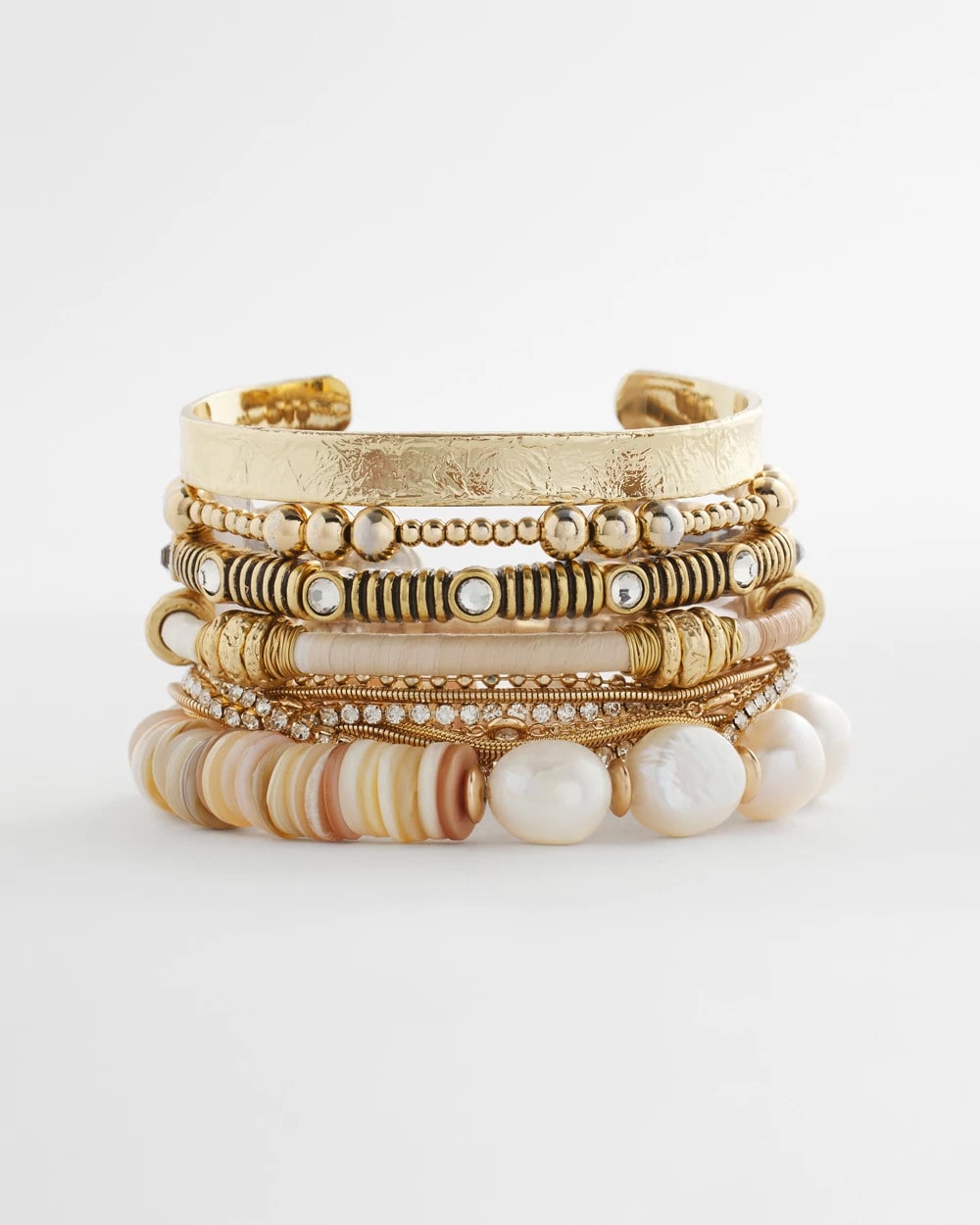 Goldtone Multistrand Bracelet