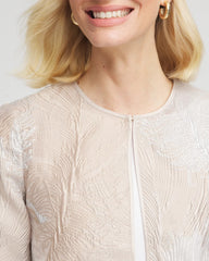 Travelers™ Collection Metallic 3/4 Sleeve Jacket