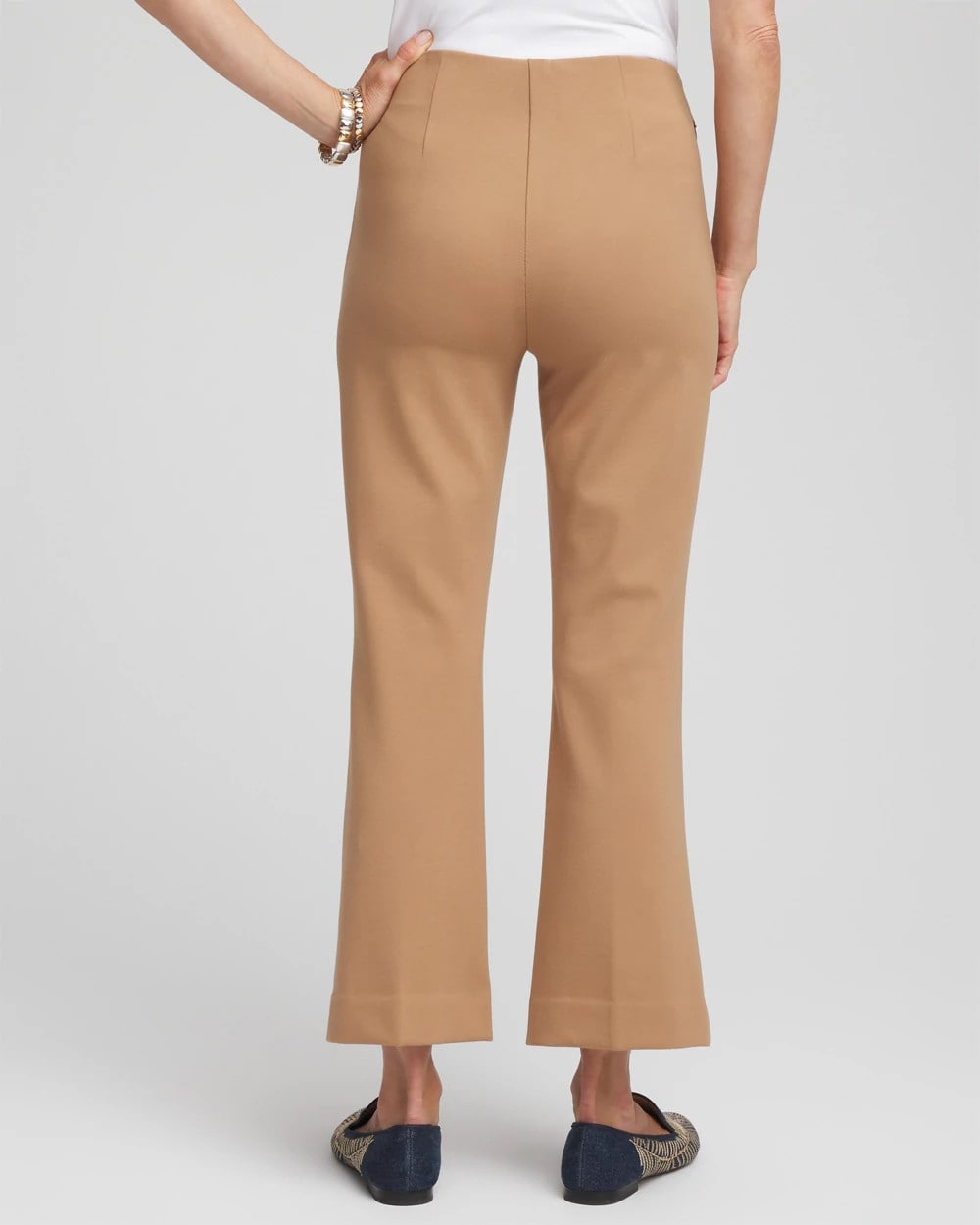 Juliet Slim Cropped Flared Pants